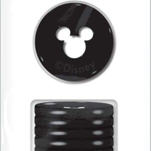 Mickey Mouse Medium Plastic Disc Set - Black