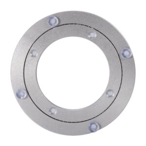 6 inch lazy susan heavy duty aluminium rotating turntable bearing round swivel plate hardware for kitchen dining-table
