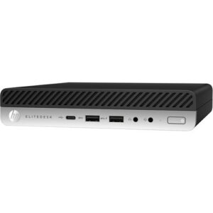 HP EliteDesk 800 G3 Mini Business Desktop PC Intel Quad-Core i5-6500T up to 3.1G,32G DDR4,240G SSD,VGA,DP Port,Windows 10 Professional 64 Bit-Multi-Language-English/Spanish (Renewed)