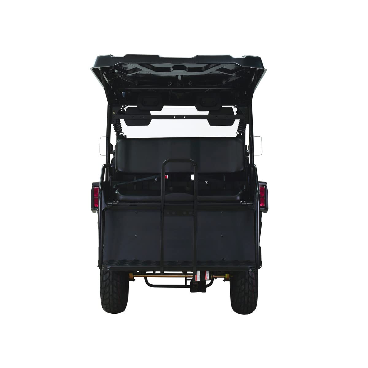 Massimo Motor Buck 250X Golf | 4-Seater EFI w/Roof, Windshield, 2WD UTV/Golf Cart | 1yr Warranty (Red)