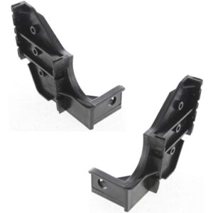for toyota tacoma front bumper bracket 1998 1999 2000 driver and passenger side pair/set | side support | 4wd | to1042104 + to1043104 | 5211635070 + 5211535080