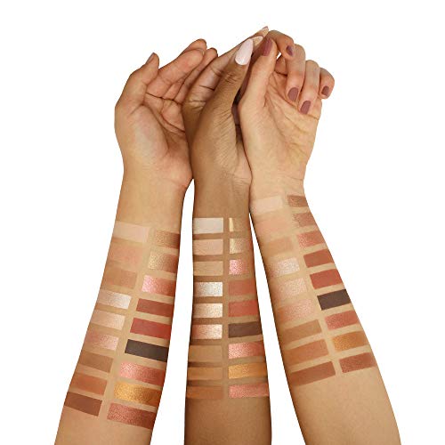 LORAC PRO Matte & Shimmer Eyeshadow Palette, Soleil | Glitter | Mirror Compact | Cruelty Free, Gluten Free, Vegan