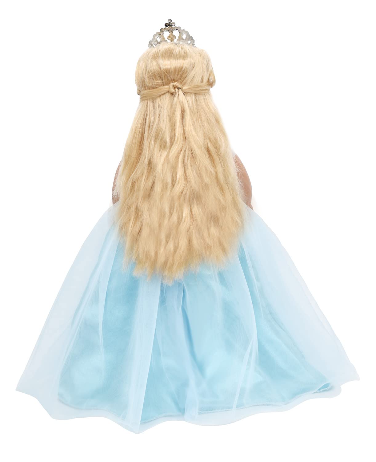 HWD Girls Doll Clothes and Accessories, Princess Costume, Wedding Dress, Party Gown Dress Fit 18 inch American Girl Dolls (Blue2)