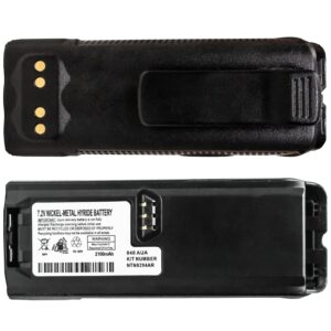 teseko ntn8923/ar ntn8294/a/ar/b/br two-way radio battery 2100mah ni-mh 7.2v battery compatible for motorola xts3000 xts3500 xts4250 xts5000 xts4250 mtp-200 mtp-300 with belt clip