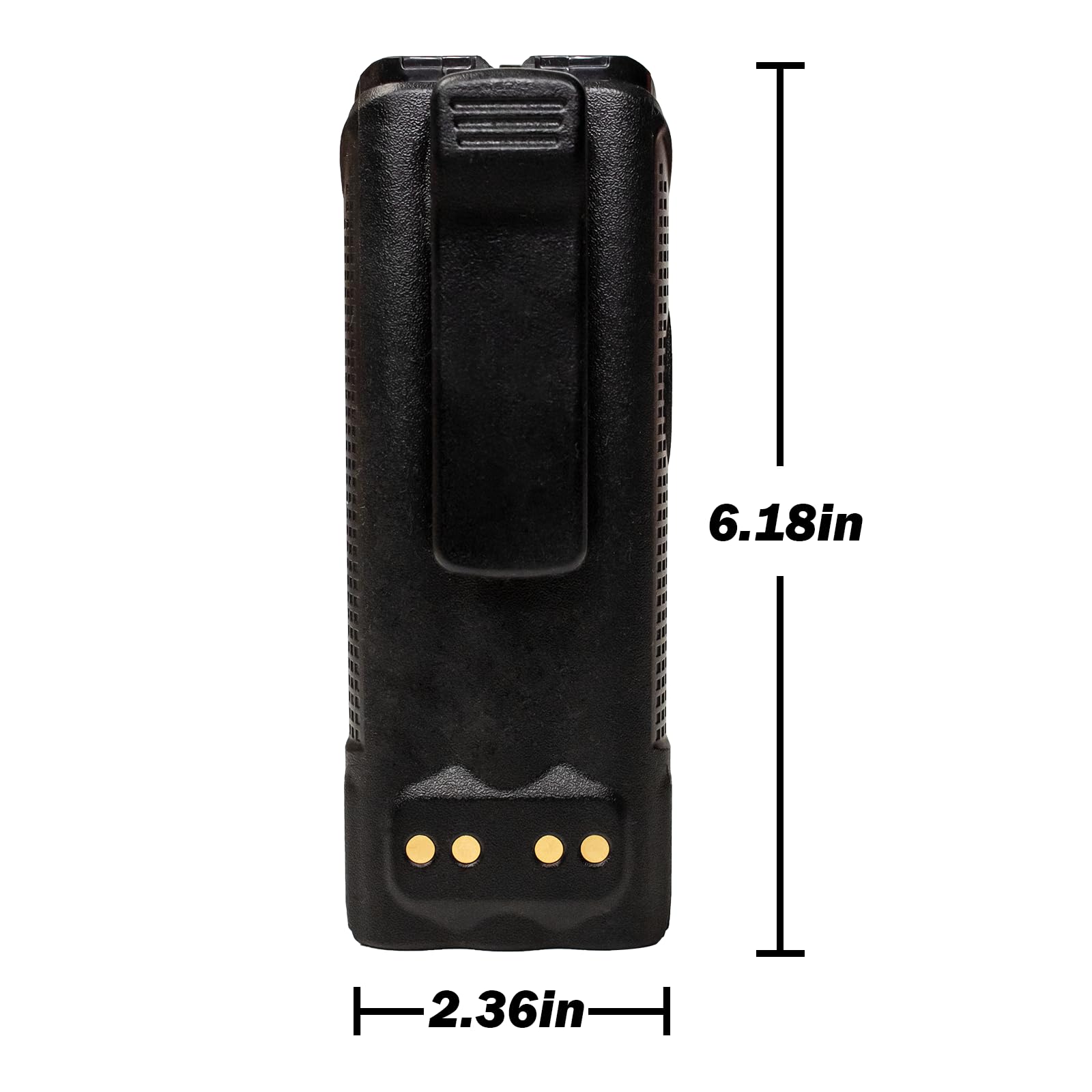 Teseko NTN8923/AR NTN8294/A/AR/B/BR Two-Way Radio Battery 2100mAh Ni-MH 7.2V Battery Compatible for Motorola XTS3000 XTS3500 XTS4250 XTS5000 XTS4250 MTP-200 MTP-300 with Belt Clip