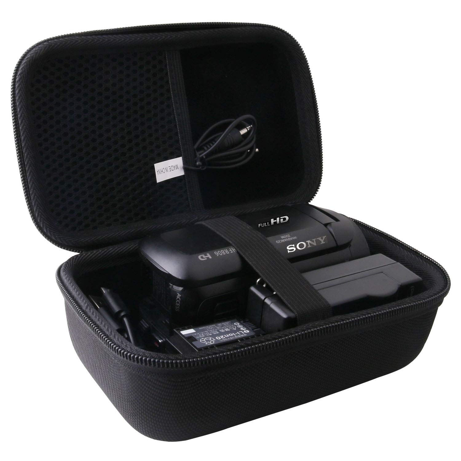 waiyu Hard Carrying Case for Sony HDRCX405/HDRCX455 Handycam Camcorder