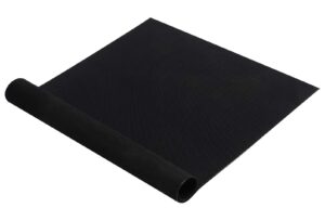 miidii shoe sole repair rubber soling sheet, non-slip shoe pads replacement for bottom of shoes (black)