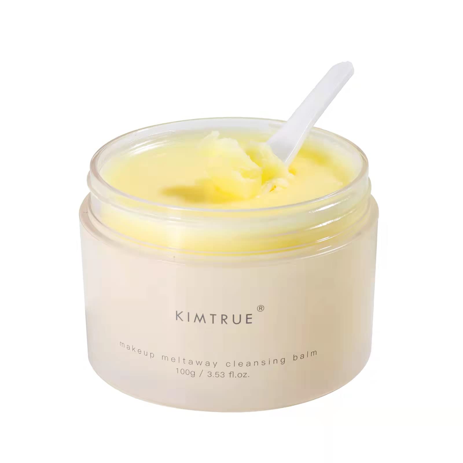 Kimtrue Meltaway Cleansing Balm: 2-in-1 Instant Makeup Remover & Skin Enhancer | Rich in Bilberry & Moringa | Eco-Friendly, for All Skin Types | 100g/3.53 Oz