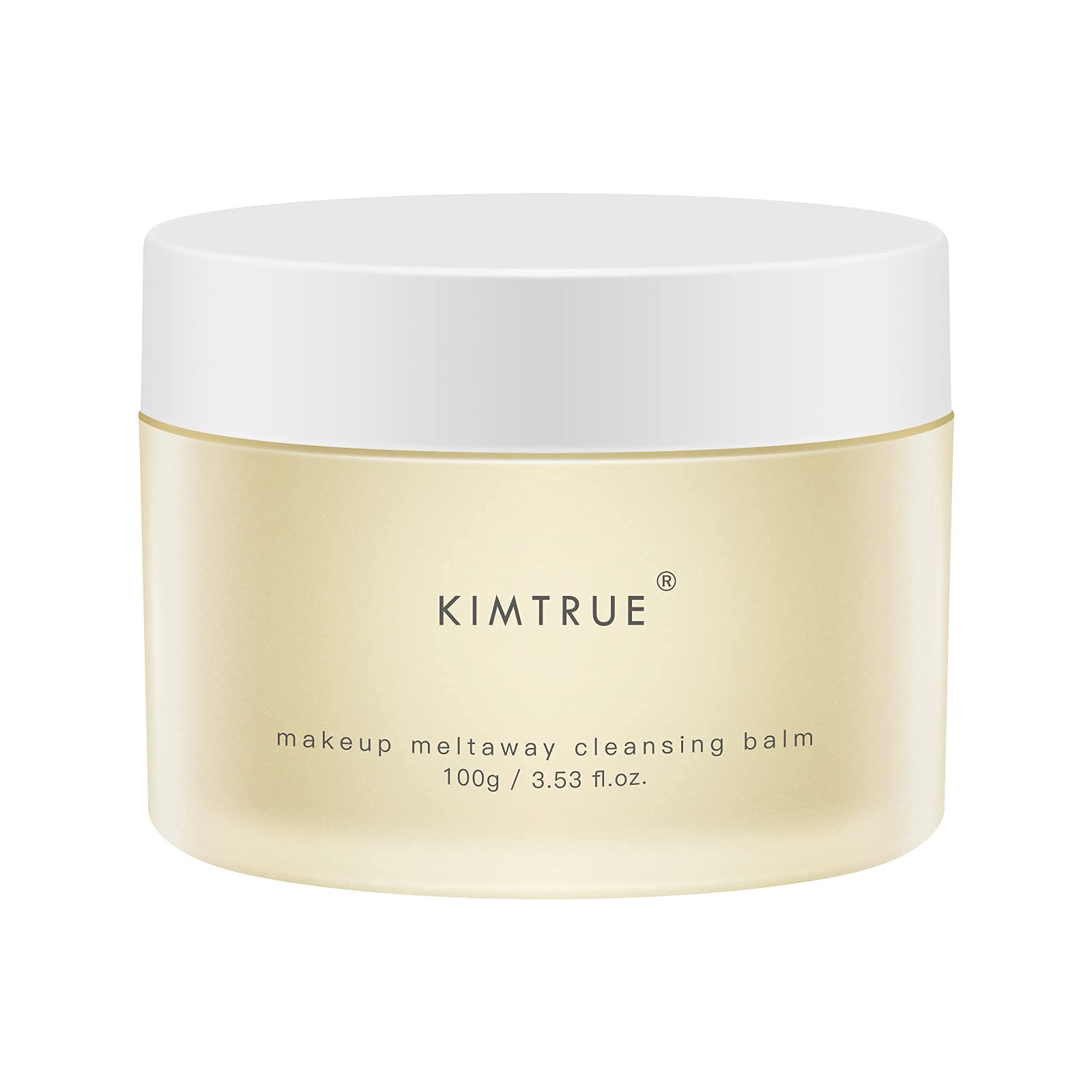 Kimtrue Meltaway Cleansing Balm: 2-in-1 Instant Makeup Remover & Skin Enhancer | Rich in Bilberry & Moringa | Eco-Friendly, for All Skin Types | 100g/3.53 Oz