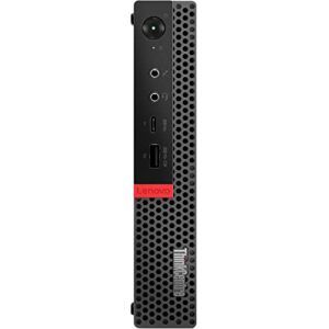 lenovo thinkcentre m920q tiny tower desktop, intel core 8th gen i5-8500t, 8gb ram, 256gb ssd, windows 10 pro (renewed)