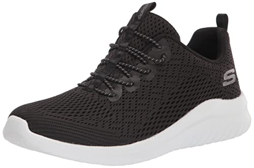 Skechers Ladies UltraFlex Bungee Slip On 8M Black