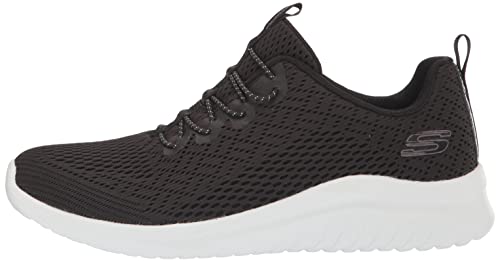 Skechers Ladies UltraFlex Bungee Slip On 8M Black