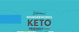 Peanut Butter Wonderworks Keto Friendly Breakfast Cereal, Keto Friendly Snack, 1g sugar, 10.6 oz