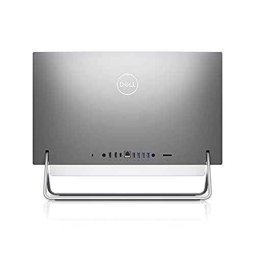 Dell Inspiron 5400 24-inch All in One Desktop - FHD (1920 x 1080) Display, Pop-Up Webcam, Intel Core i3-1115G4, 8GB DDR4 RAM, 256GB SSD, Intel UHD Graphics, USB-C, Bluetooth, Windows 11 Home - Silver