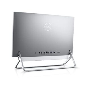 Dell Inspiron 5400 24-inch All in One Desktop - FHD (1920 x 1080) Display, Pop-Up Webcam, Intel Core i3-1115G4, 8GB DDR4 RAM, 256GB SSD, Intel UHD Graphics, USB-C, Bluetooth, Windows 11 Home - Silver