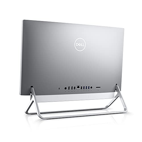 Dell Inspiron 5400 24-inch All in One Desktop - FHD (1920 x 1080) Display, Pop-Up Webcam, Intel Core i3-1115G4, 8GB DDR4 RAM, 256GB SSD, Intel UHD Graphics, USB-C, Bluetooth, Windows 11 Home - Silver