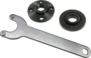 angle grinder wrench spanner metal lock nut for compatible with dewalt makita 193465-4 bosch black & decker ryobi