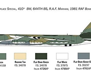 Italeri ITA1442 1:72 B-52H Stratofortress [Model Building Kit], Multi-Color