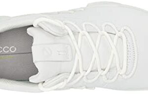 ECCO Women's Biom AEX Luxe Cross Trainer, White, 8-8.5