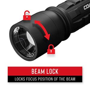 COAST XP11R 2100 Lumen USB-C Rechargeable LED Flashlight with SLIDE FOCUS and PURE BEAM Focusing Optic, 4 Light Modes