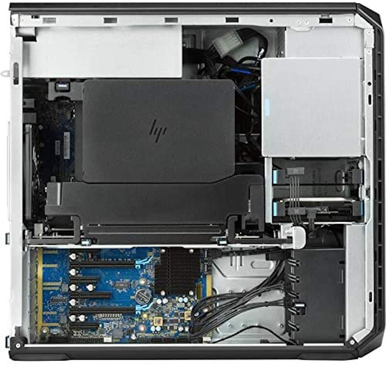 HP Z6 G4 Workstation, 2X Intel Xeon Silver 4108 (16-Cores) up to 3.0GHz, 32GB DDR4, 512GB NVMe M.2 SSD + 2TB HDD, Nvidia Quadro P1000 4GB, Windows 10 Pro (Renewed)