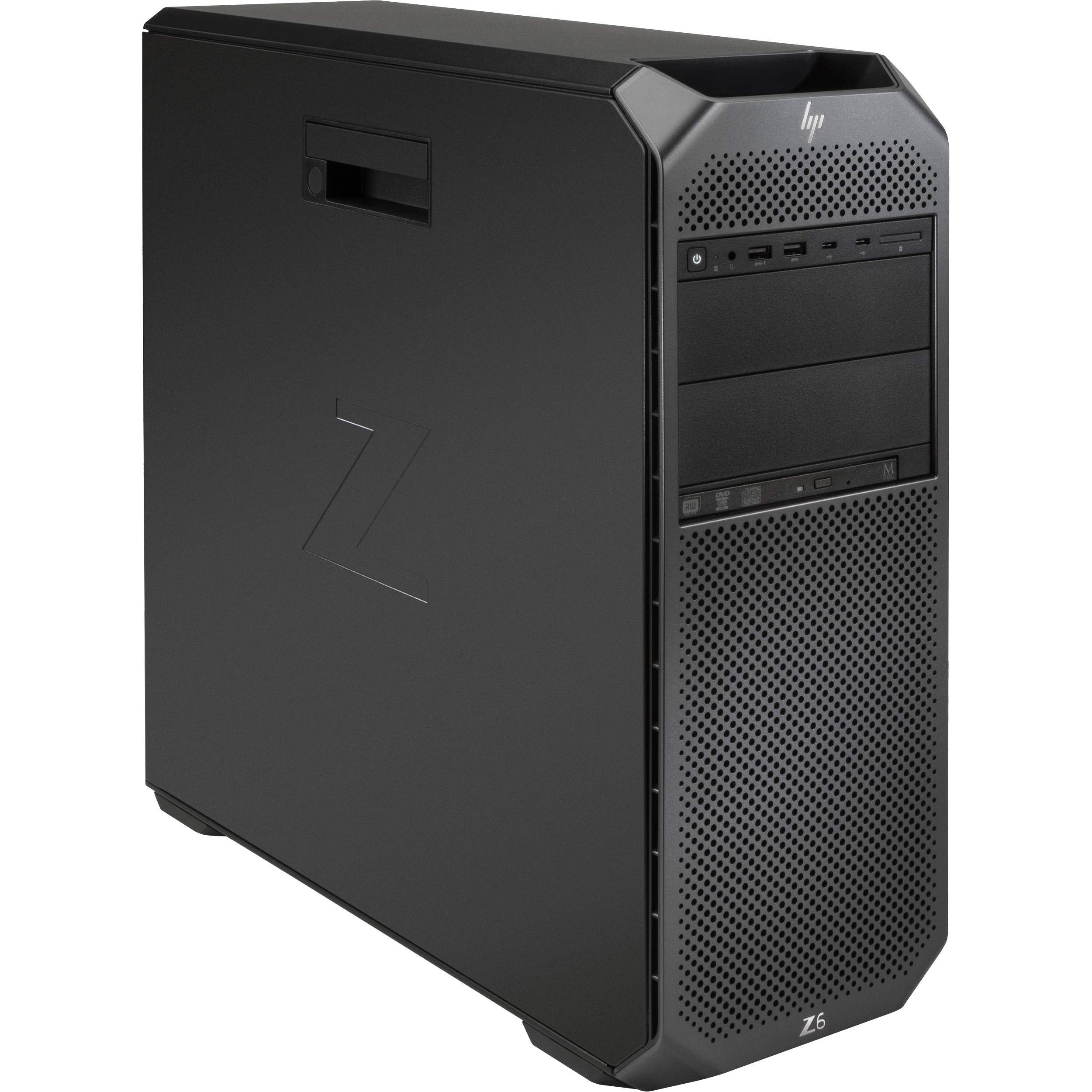 HP Z6 G4 Workstation, 2X Intel Xeon Silver 4108 (16-Cores) up to 3.0GHz, 32GB DDR4, 512GB NVMe M.2 SSD + 2TB HDD, Nvidia Quadro P1000 4GB, Windows 10 Pro (Renewed)