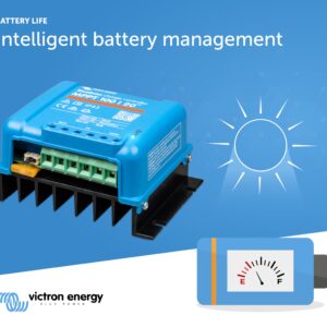 Victron Energy BlueSolar MPPT 100V 20 amp 48-Volt Solar Charge Controller