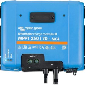 Victron Energy SmartSolar MPPT MC4 250V 70 amp 12/24/36/48-Volt Solar Charge Controller (Bluetooth)