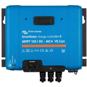 Victron Energy SmartSolar MPPT MC4 VE. Can 150V 85 amp 12/24/36/48-Volt Solar Charge Controller (Bluetooth)