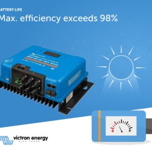 Victron Energy SmartSolar MPPT MC4 VE. Can 150V 85 amp 12/24/36/48-Volt Solar Charge Controller (Bluetooth)