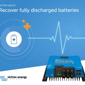 Victron Energy SmartSolar MPPT MC4 VE. Can 150V 85 amp 12/24/36/48-Volt Solar Charge Controller (Bluetooth)