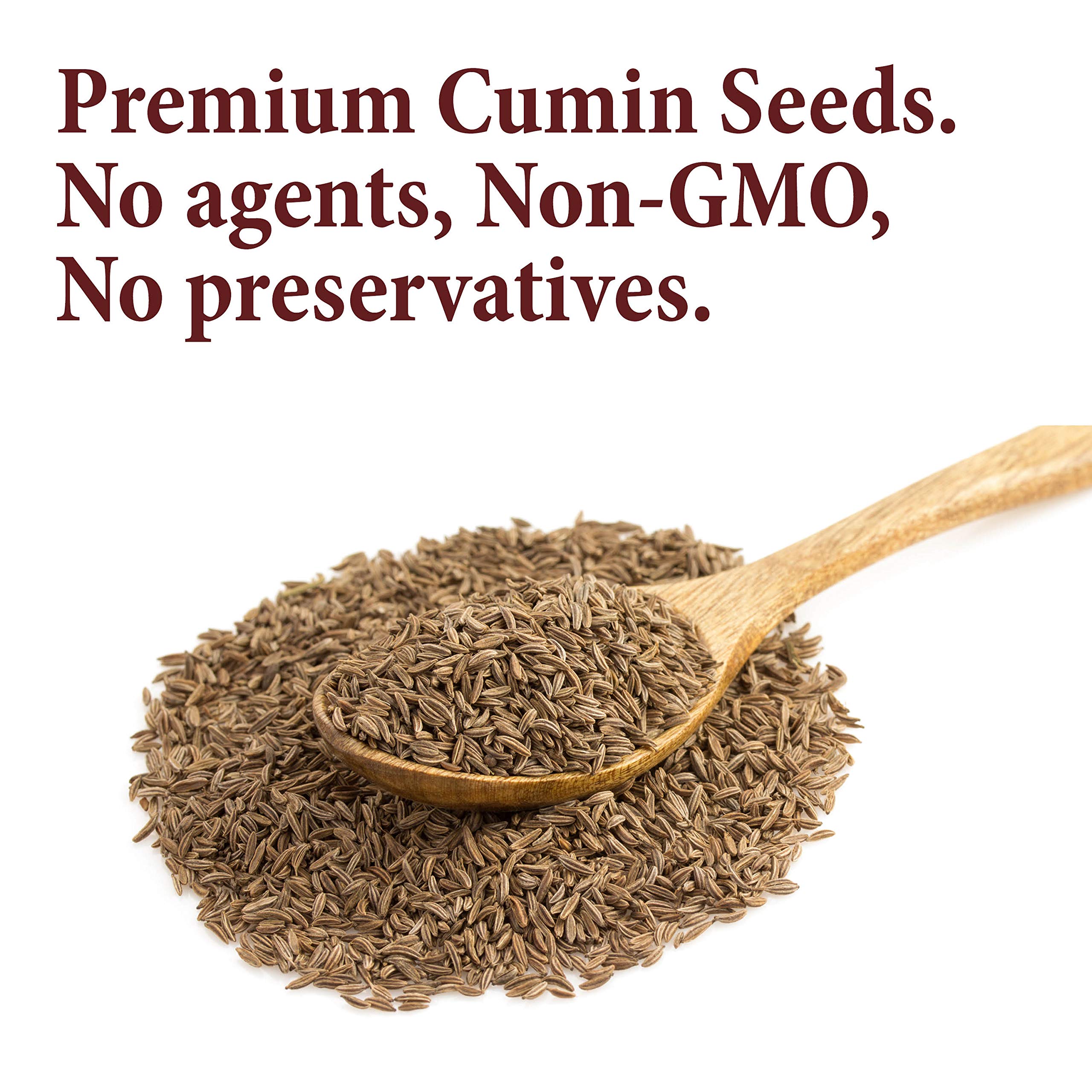 The Spice Way Cumin Seeds - whole cumin seed 8 oz resealable bag