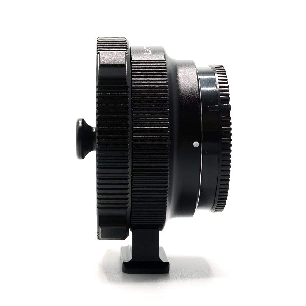 Letrater PL Lens Mount Adapter, PL to Sony E/NEX Mount Cameras A7S3/FS7/5/FX9 /A7R4/R3/a Series/Nex Series (PL-E/PL-NEX Black)