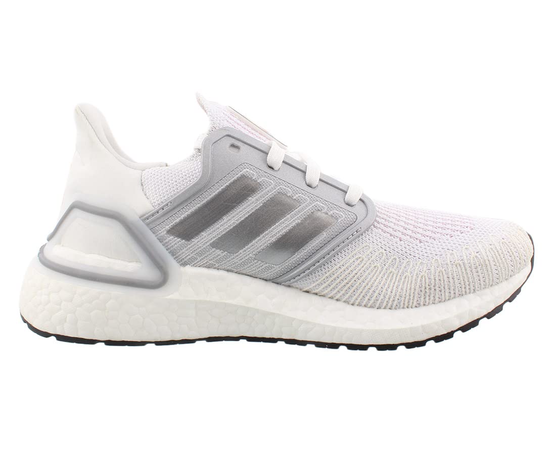 adidas Running Ultraboost 20 DNA White/Silver Metallic/Fresh Candy 9 B (M)