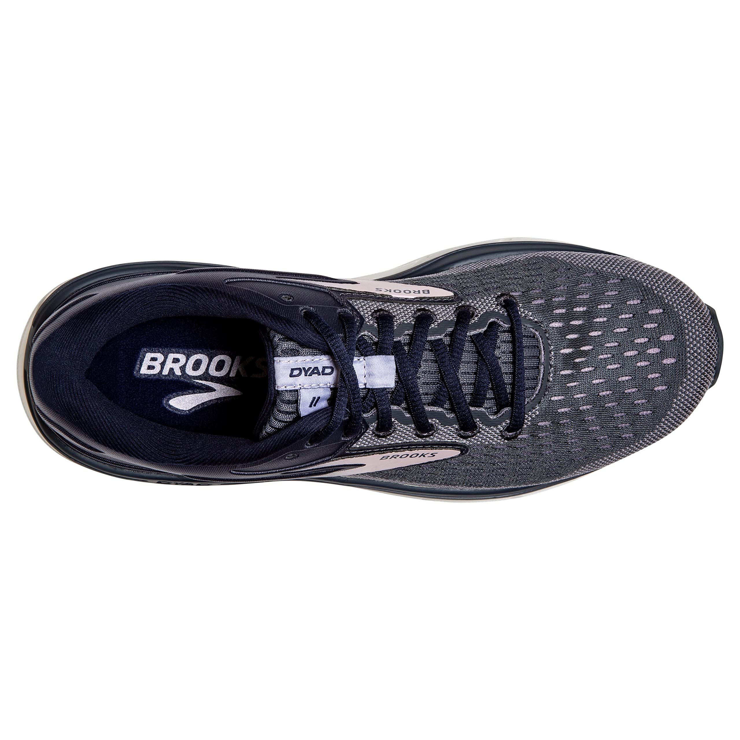 Brooks Women's Dyad 11 Running Shoe - Ombre/Primrose/Lavender - 9 X-Wide