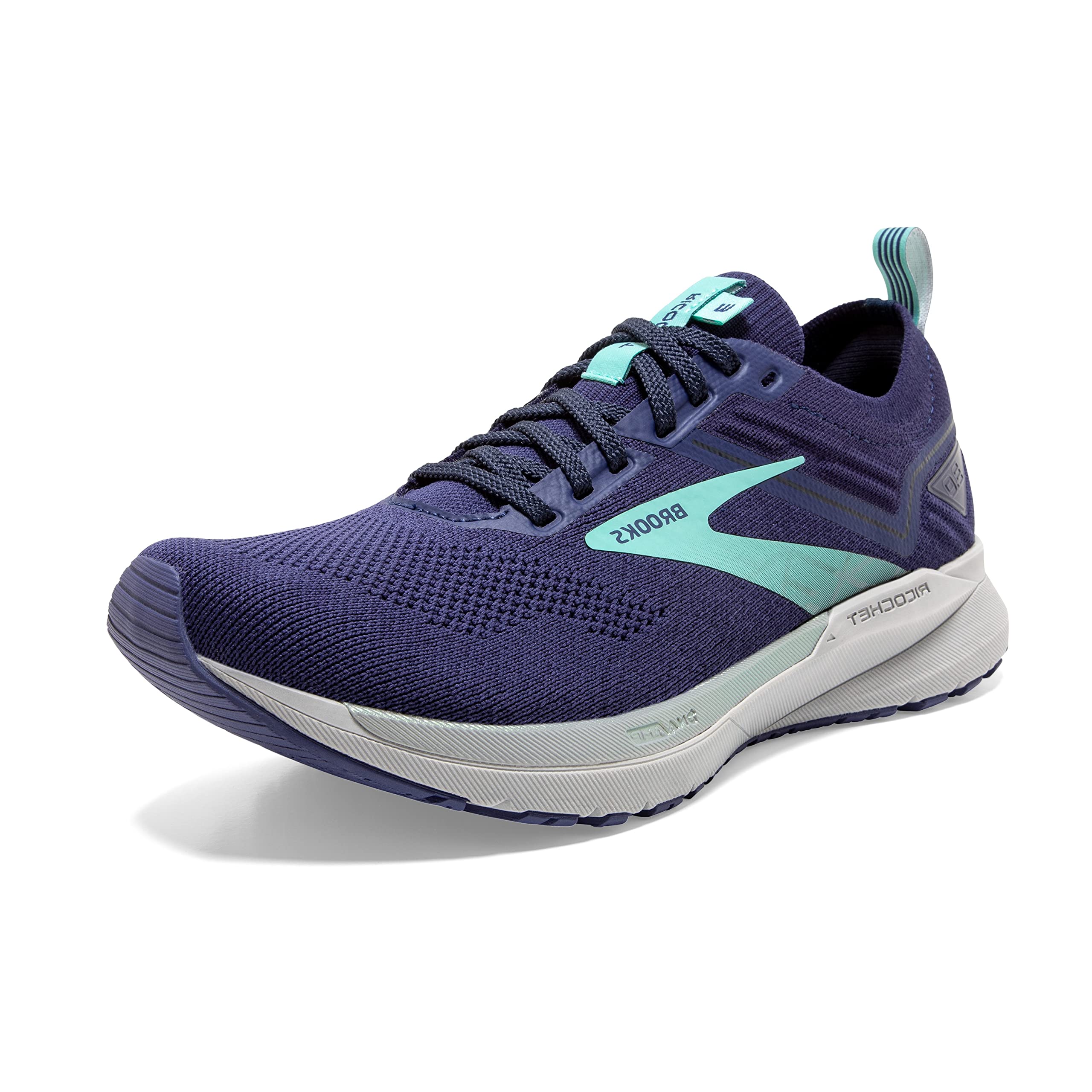 Brooks Ricochet 3 Women's Neutral Running Shoe - Peacoat/Ribbon/Blue Tint - 6.5