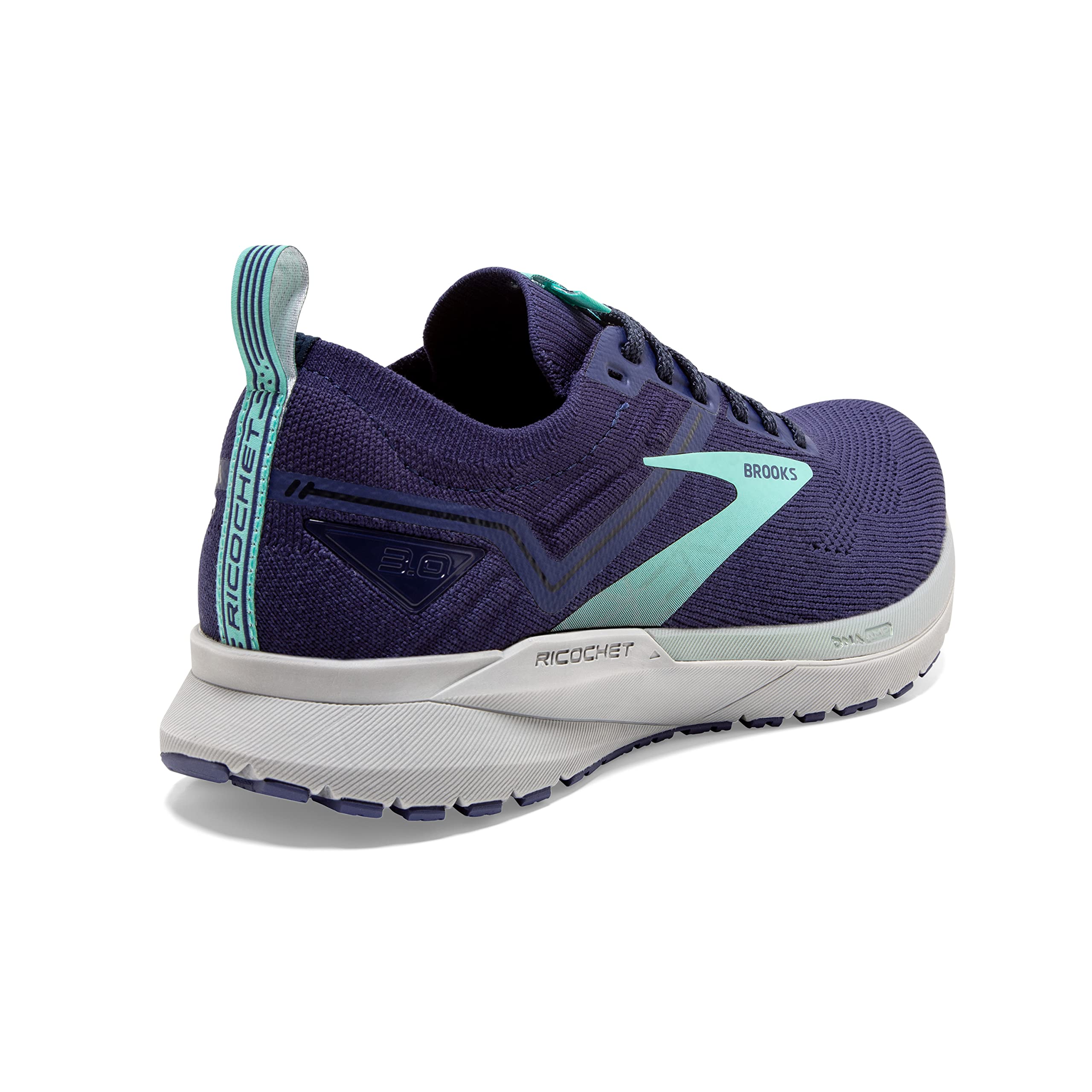 Brooks Ricochet 3 Women's Neutral Running Shoe - Peacoat/Ribbon/Blue Tint - 6.5