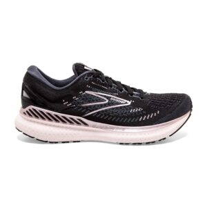 Brooks Women's Glycerin GTS 19 Supportive Running Shoe (Transcend) - Black/Ombre/Metallic - 5