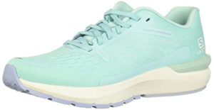 salomon sonic 4 balance running shoes for women, tanager turquoise/white/kentucky blue, 12
