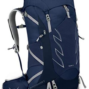 Osprey Talon 44L Men's Hiking Backpack with Hipbelt, Ceramic Blue, L/XL