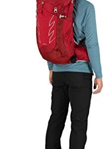 Osprey Talon 33L Men's Hiking Backpack with Hipbelt, Cosmic Red, S/M