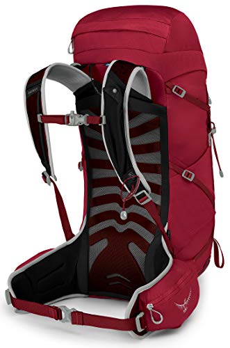 Osprey Talon 33L Men's Hiking Backpack with Hipbelt, Cosmic Red, S/M