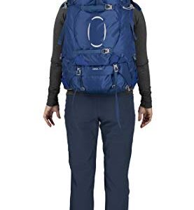 Osprey Ariel 65L Women's Backpacking Backpack, Ceramic Blue, WM/L