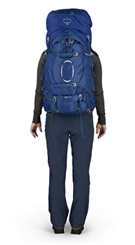 Osprey Ariel 65L Women's Backpacking Backpack, Ceramic Blue, WM/L