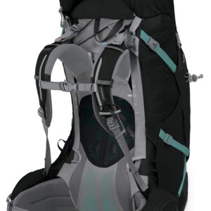Osprey Ariel Plus 60L Women's Backpacking Backpack, Black, WXS/S