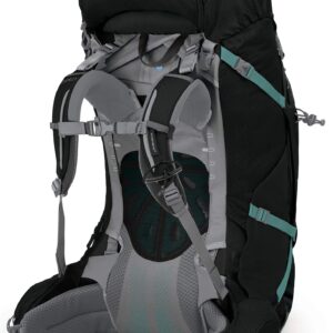 Osprey Ariel Plus 70L Women's Backpacking Backpack, Black, WM/L