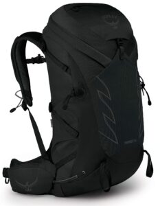 osprey tempest 34l women's hiking backpack with hipbelt, stealth black, wxs/s