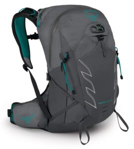 osprey tempest pro 18l women's hiking backpack, titanium, medium/large
