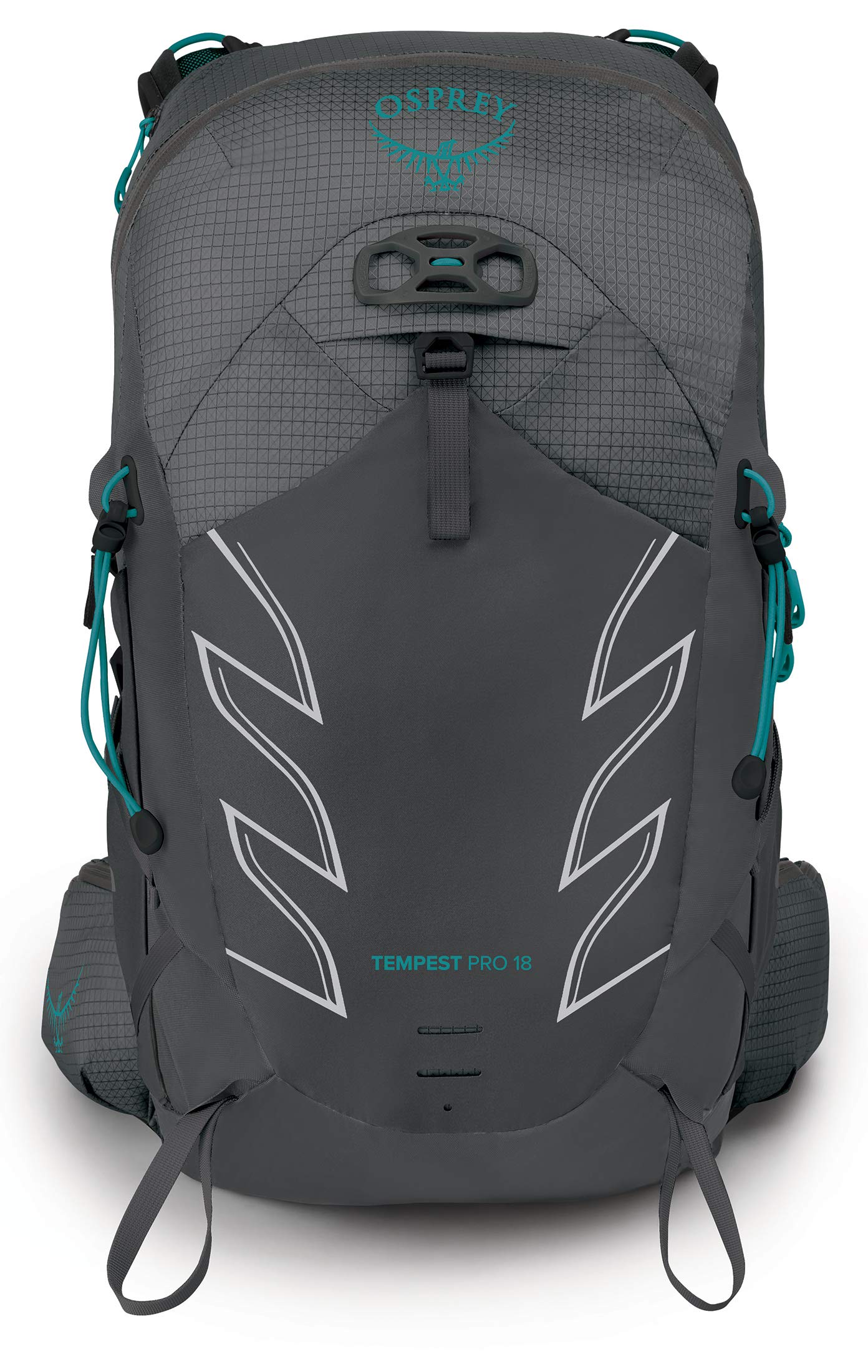 Osprey Tempest Pro 18L Women's Hiking Backpack, Titanium, Medium/Large