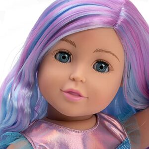 ADORA Amazon Exclusive Amazing Girls Collection, 18” Realistic Doll with Mermaid Outfit, Birthday Gift for Kids and Toddlers Ages 6+ - Mermaid Millie!